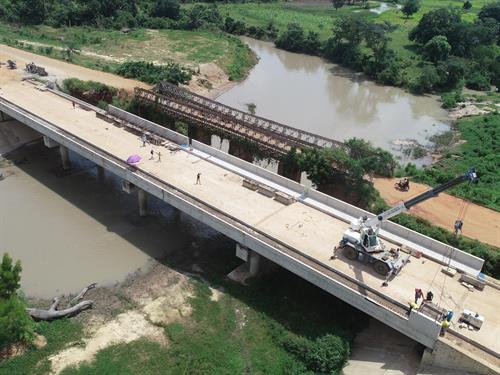 Construction of Chanchanji Bridge along Takum-Wukari Road in Taraba State 